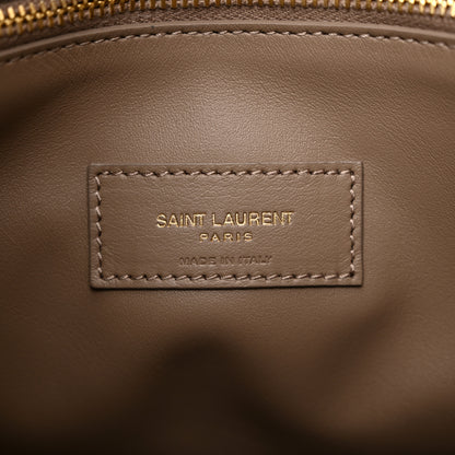 Saint Laurent Smooth Calfskin Small Le 5 A 7 Soft Hobo Dusty Grey 6 of 13