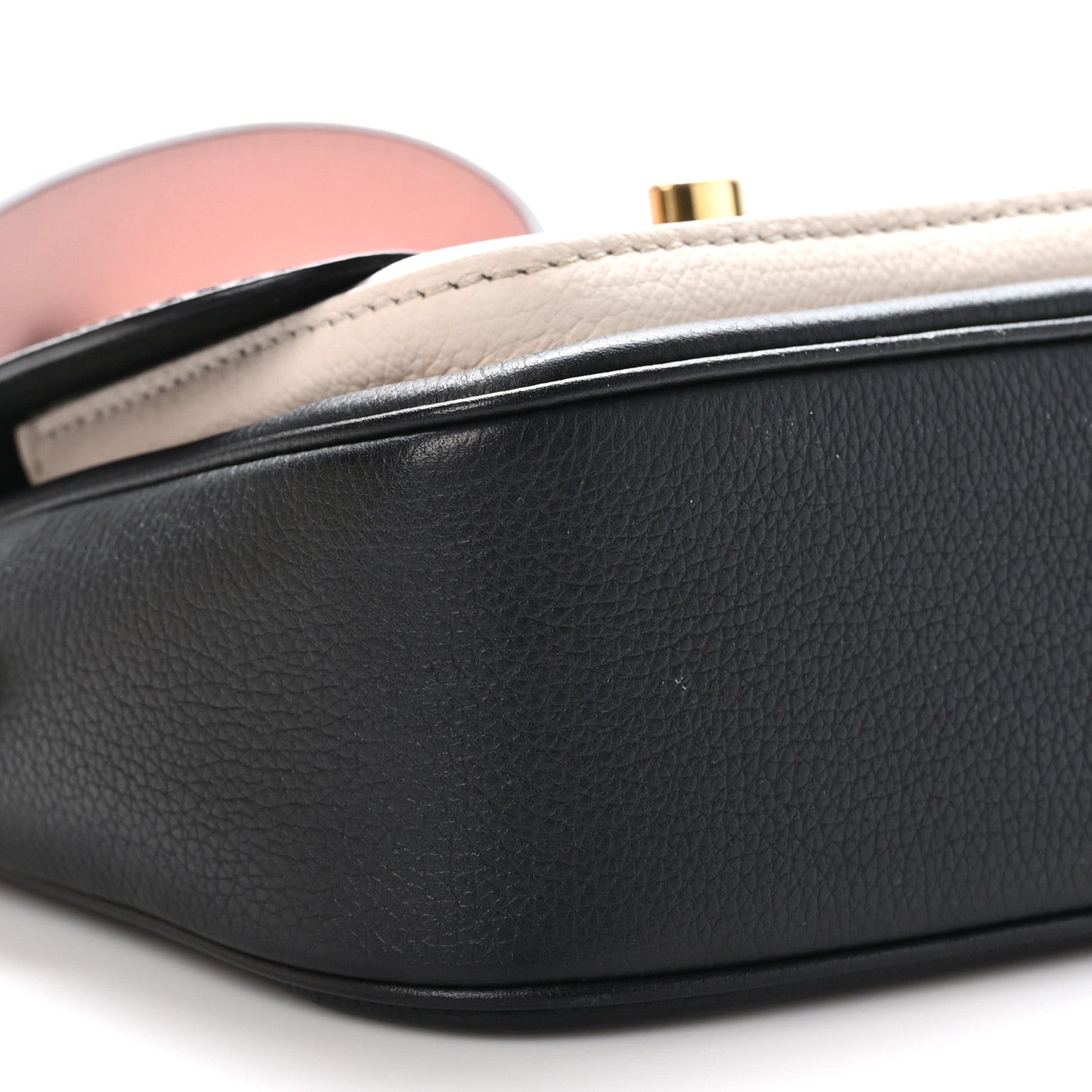 Louis Vuitton Grained Calfskin Lockme Tender Black 8 of 10