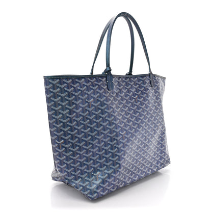 Goyard Iridescent Goyardine Saint Louis GM Pearly Blue 4 of 12