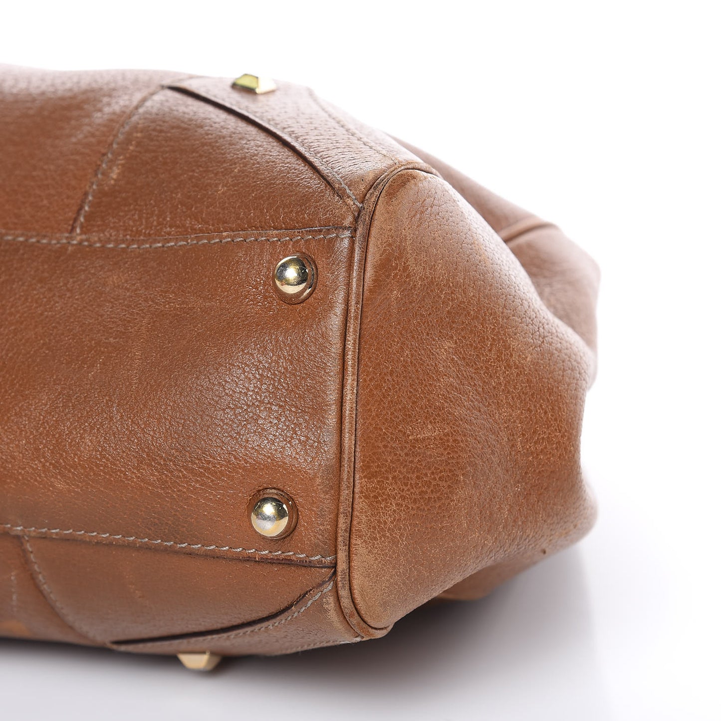 Calfskin Monogram Medium Bardot Brown