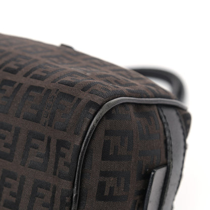 Fendi Zucchino Small Buckle Tote Brown 9 of 14