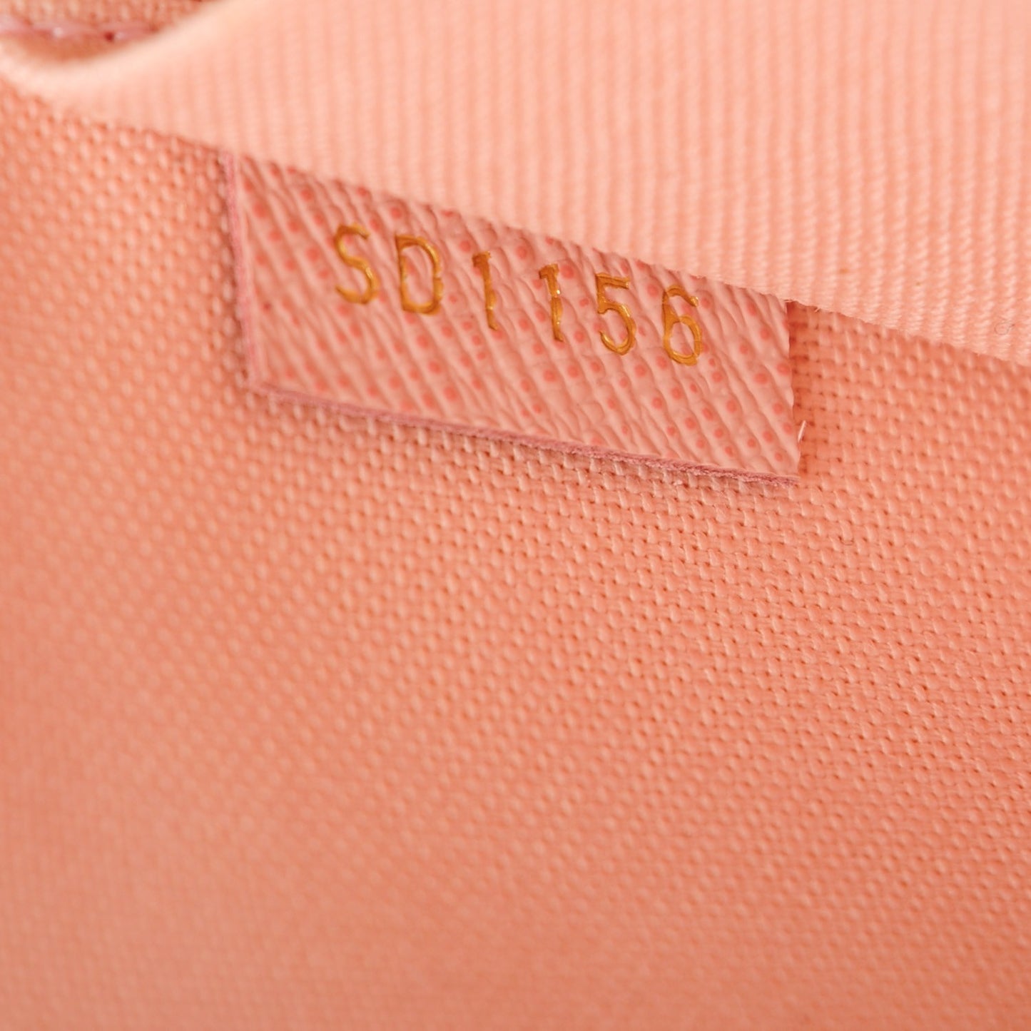 Damier Azur Pochette Felicie Chain Wallet Rose Ballerine