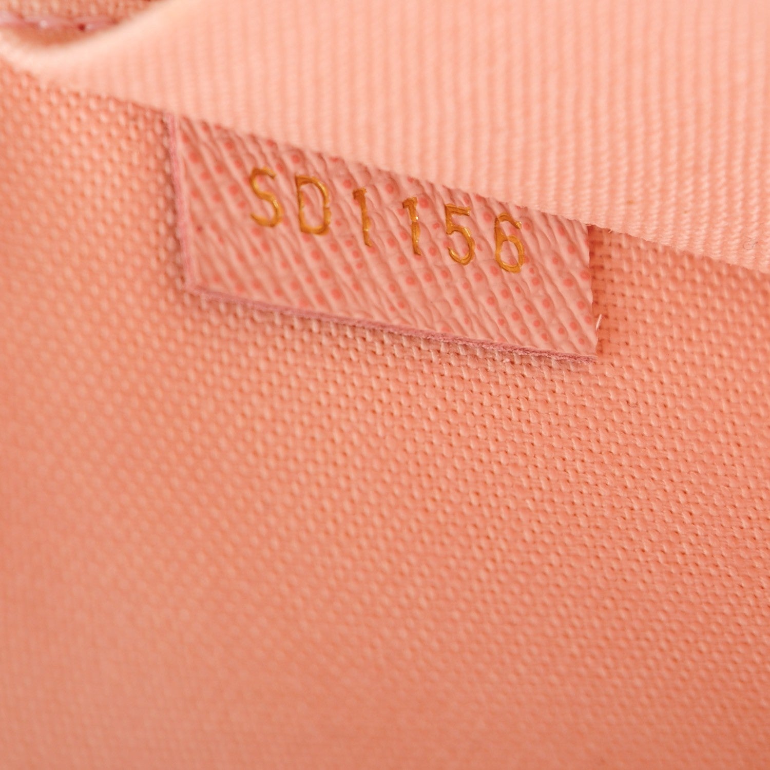 Louis Vuitton Damier Azur Pochette Felicie Chain Wallet Rose Ballerine 8 of 8