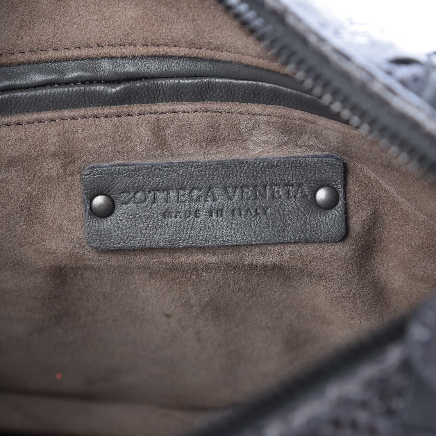 Bottega Veneta Nappa Intrecciato Ayers Crossbody Pillow Messenger Light Grey 7 of 8