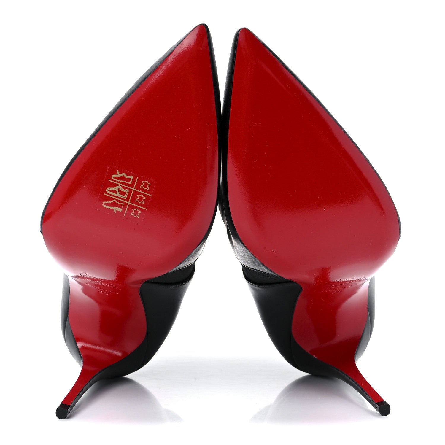 Christian Louboutin Calfskin Chelsea Chick 100 Stiletto Boots 38 Black 5 of 9