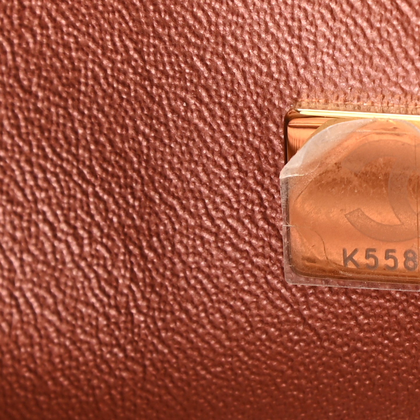 Metallic Grained Calfskin Quilted 2.55 Reissue Mini Flap Copper Pink