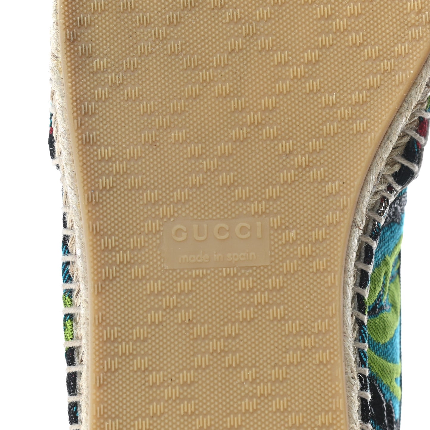 Tapestry Brocade Blind For Love Espadrilles 37 Acquamarine Green Black