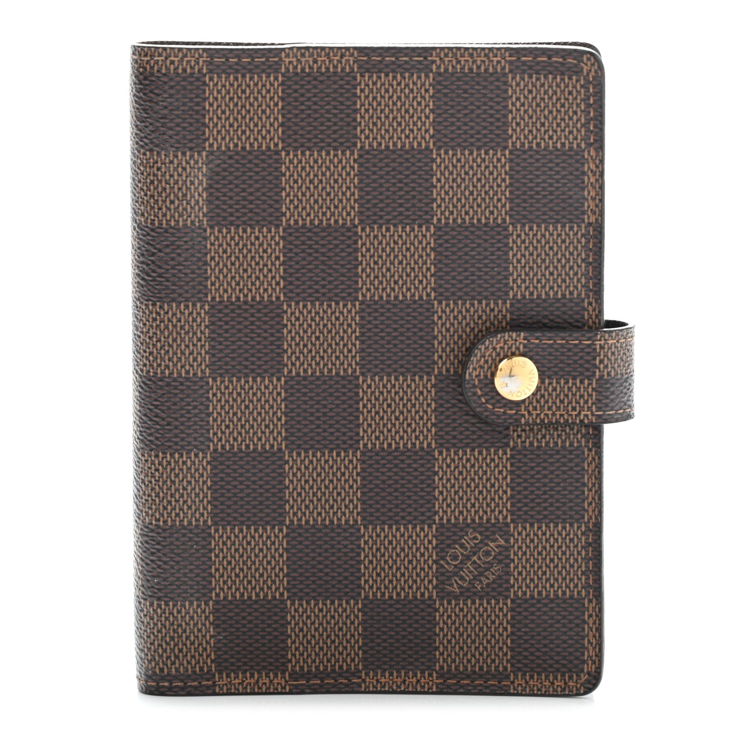 Damier Ebene Small Ring Agenda Cover