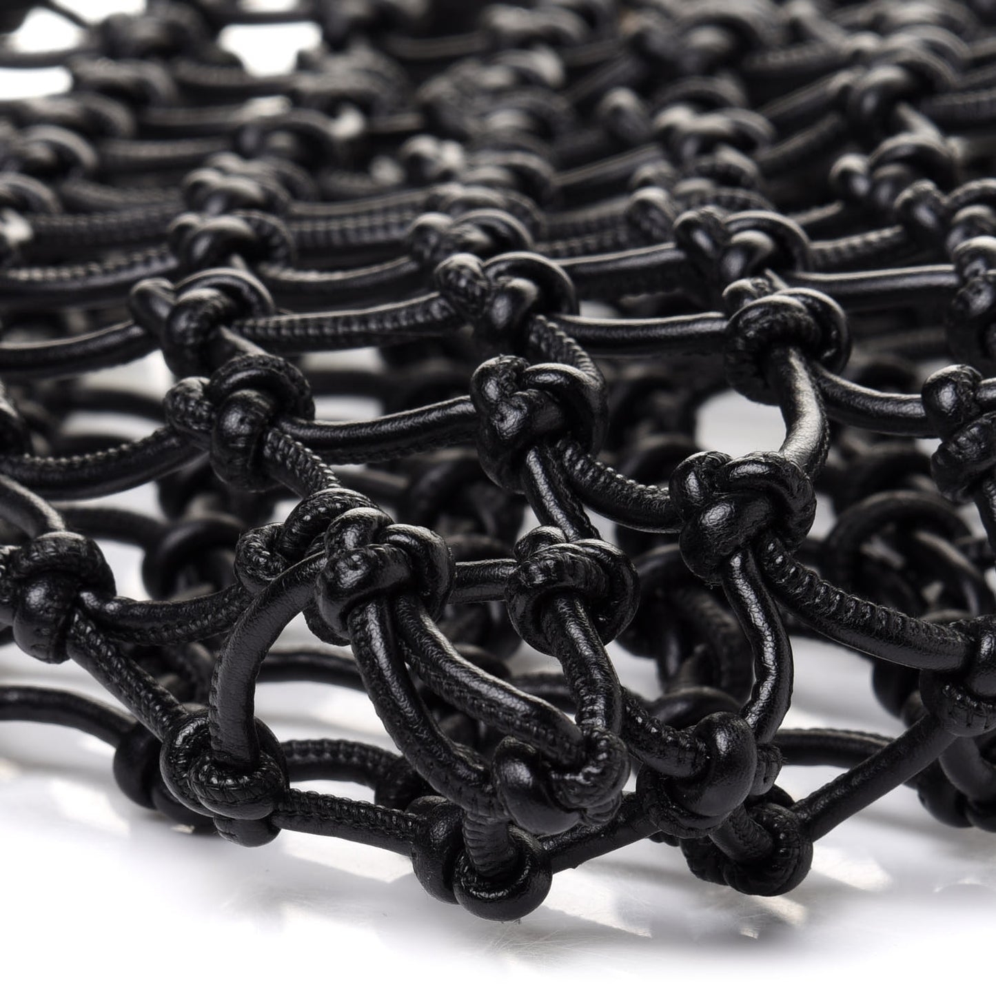 Alter Nappa Knotted Structure Tote Black