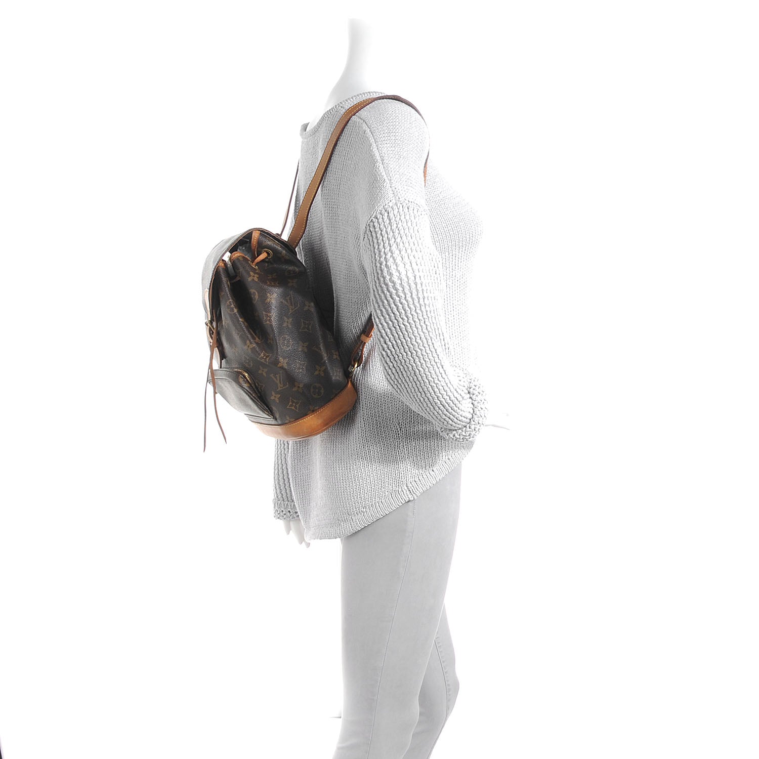 Louis Vuitton Monogram Montsouris MM Backpack 2 of 7