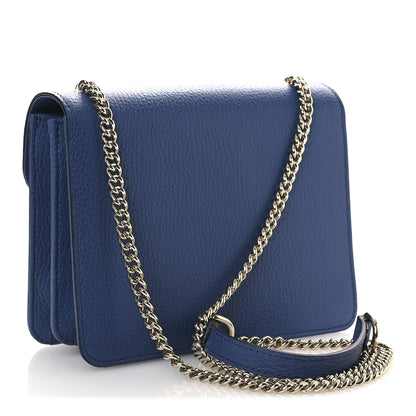 Gucci Dollar Calfskin Small Interlocking G Shoulder Bag Caspian 3 of 12