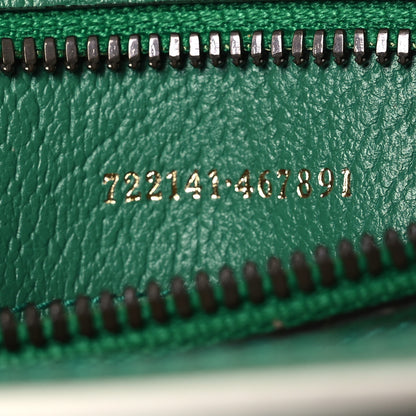 Gucci X ADIDAS Textured Dollar Calfskin Belt Bag Green 9 of 15