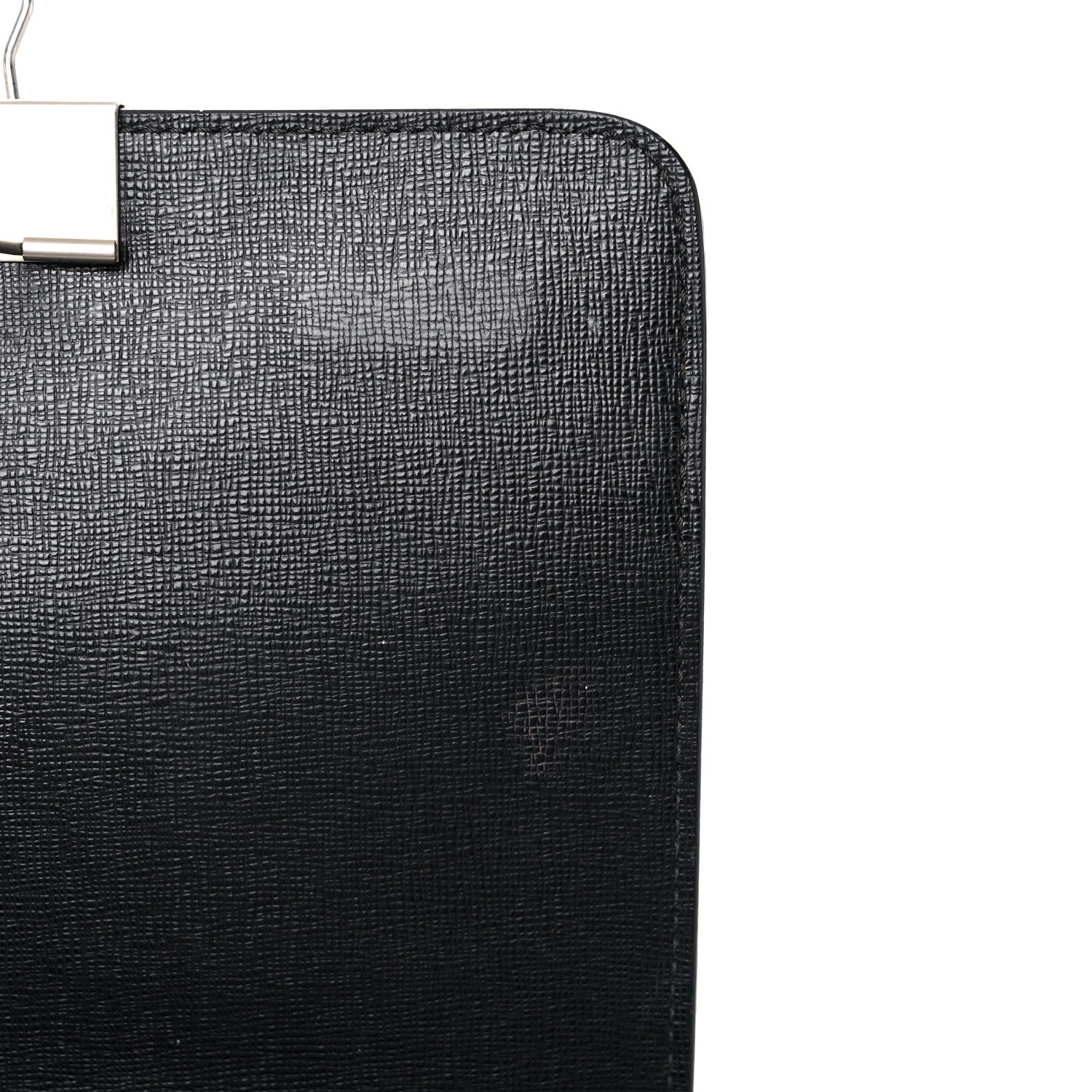 Off-White Saffiano For Display Only Binder Clip Shoulder Bag Black 16 of 21