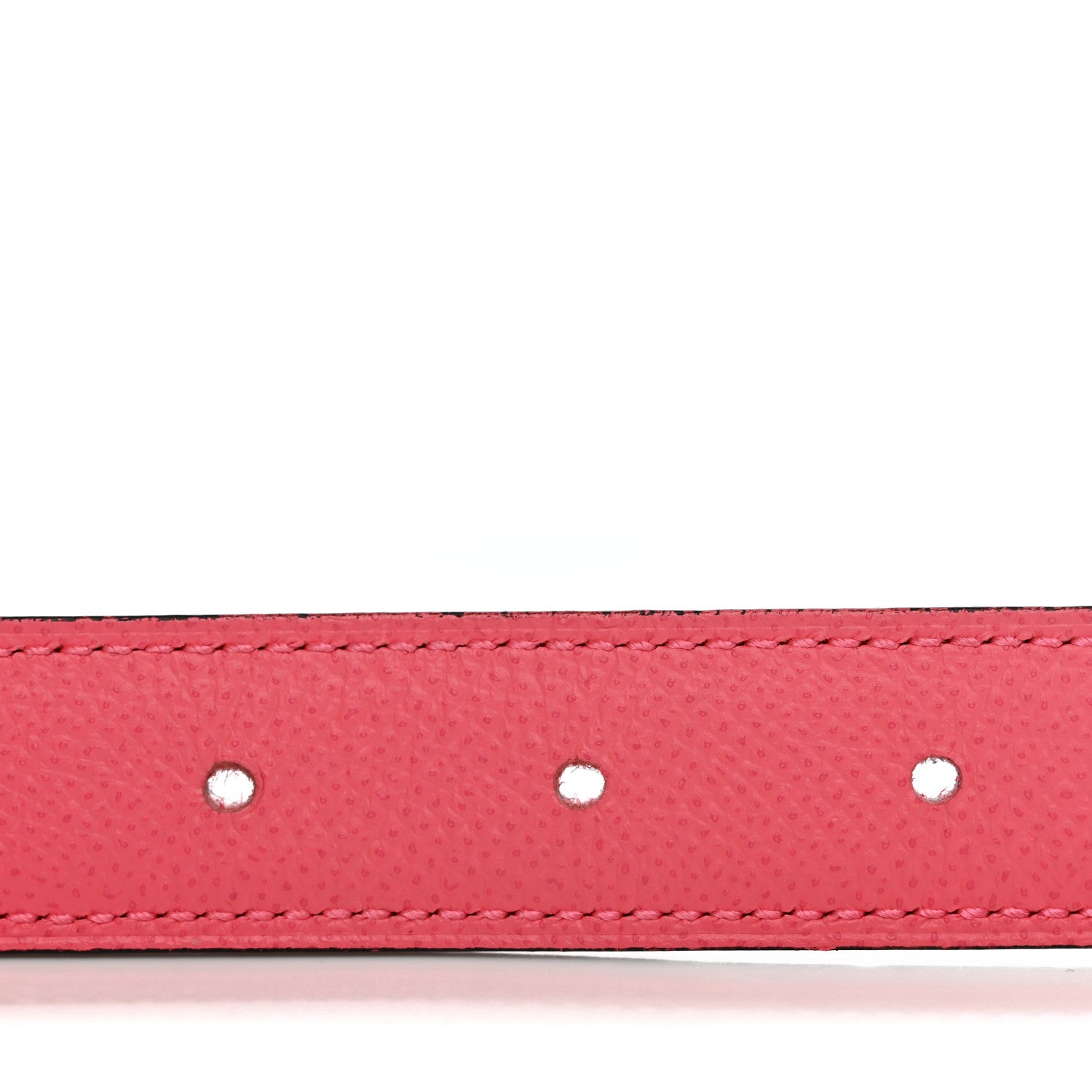 Hermes Epsom 24mm Belt Strap 85 34 Rose Azalee Rouge de Coeur 5 of 7