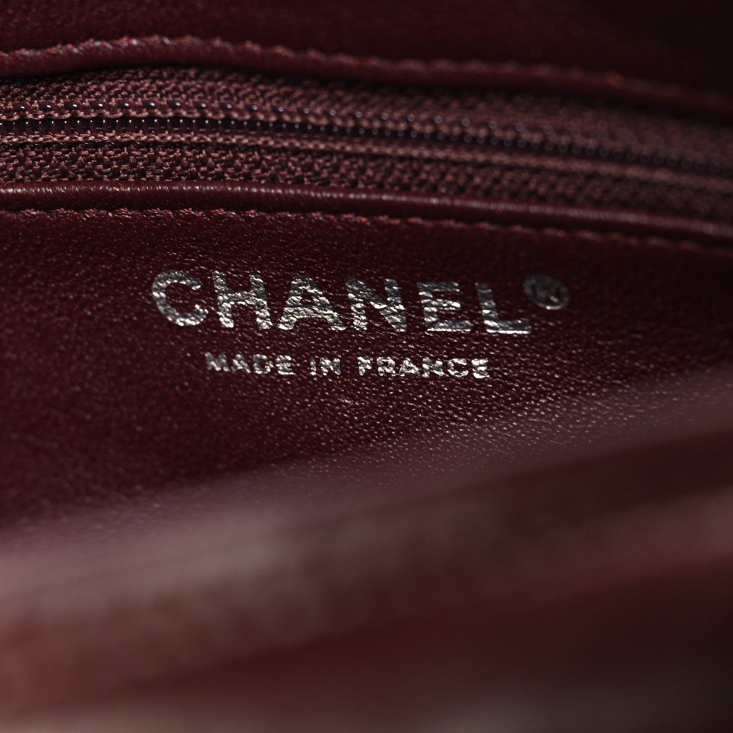 Chanel Lambskin Quilted Timeless Camera Case Burgundy 6 of 11