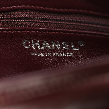 Chanel Lambskin Quilted Timeless Camera Case Burgundy 6 of 11