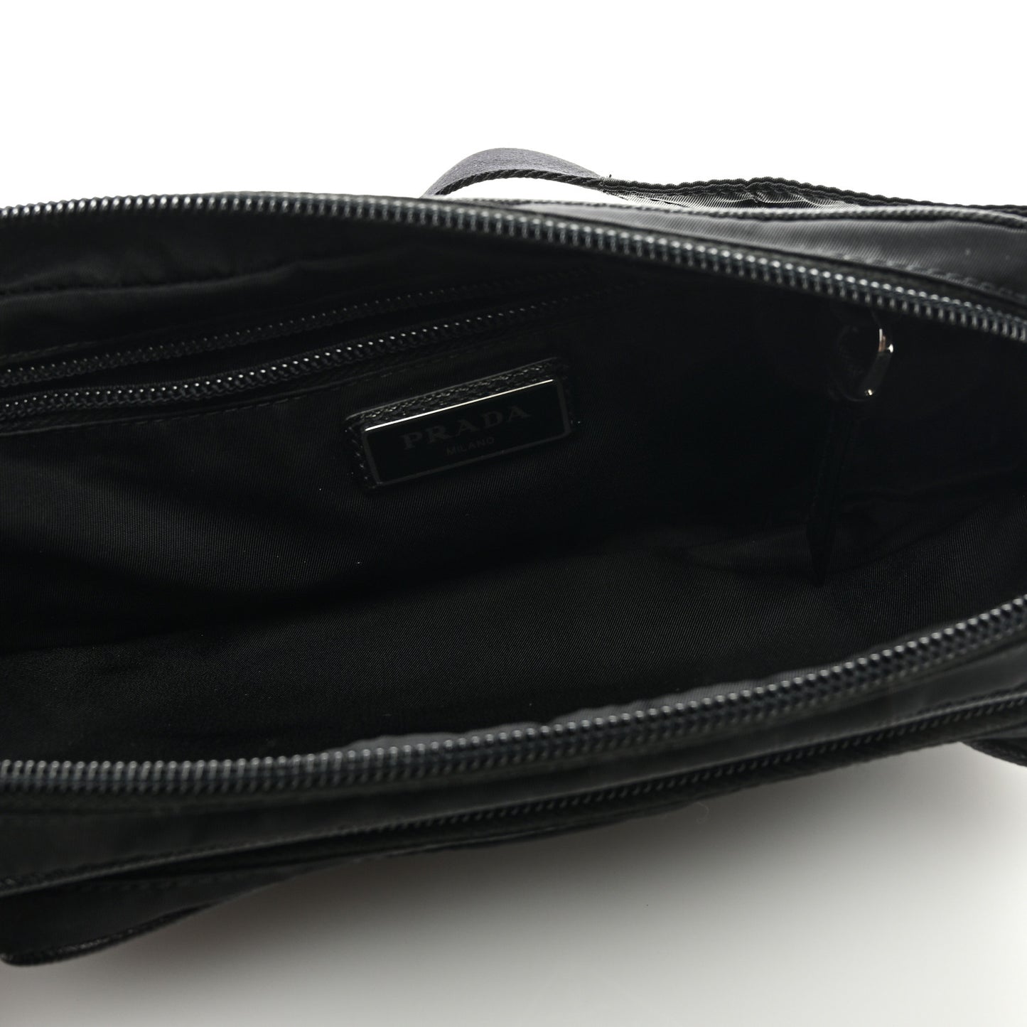 Tessuto Nylon Belt Bag Black