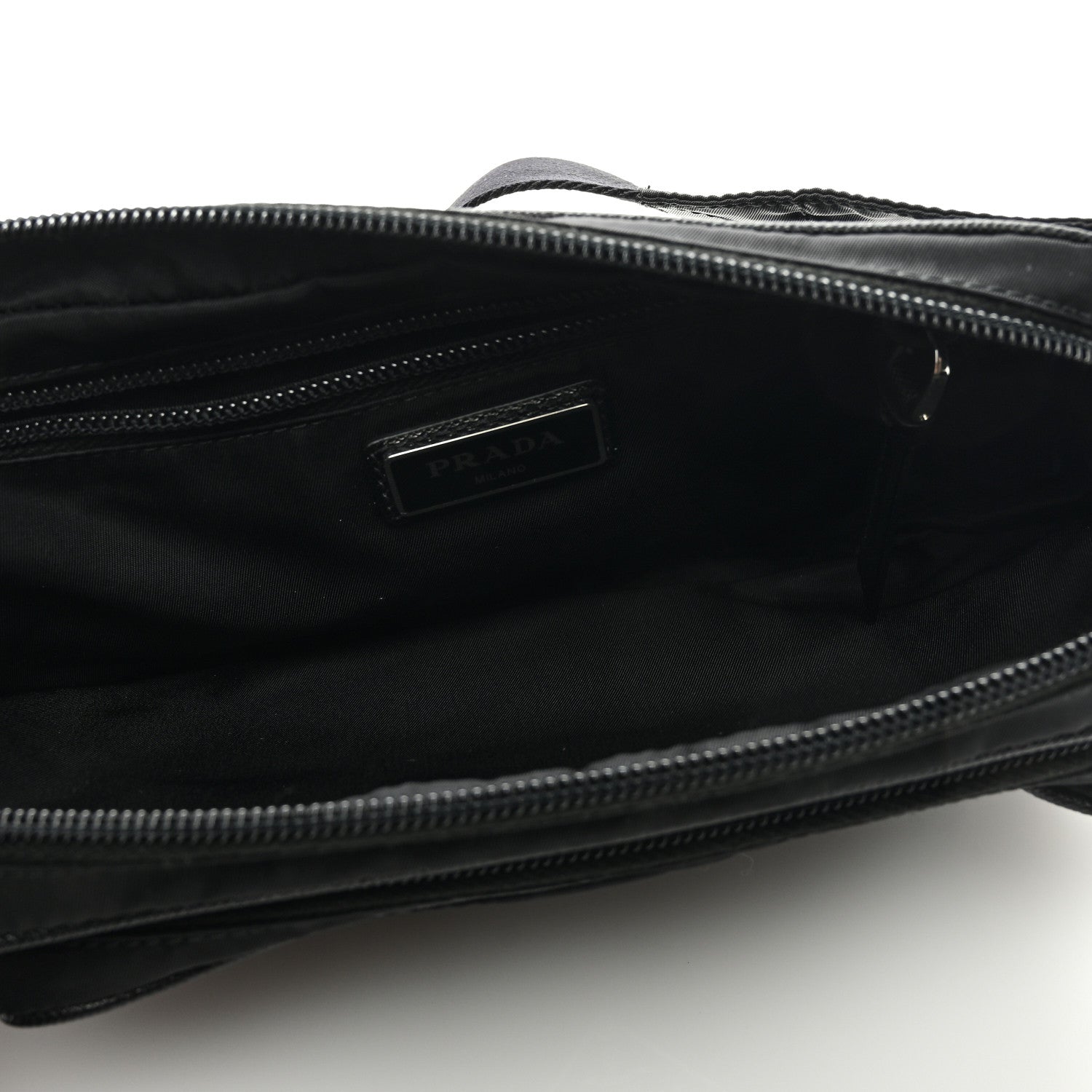 Prada Tessuto Nylon Belt Bag Black 5 of 8