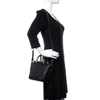 Givenchy Calfskin Mini HDG Top Handle Crossbody Bag Black 2 of 10