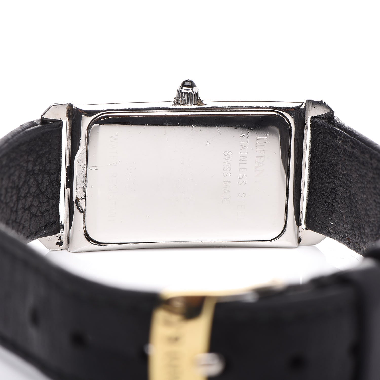 Tiffany Stainless Steel Calfskin 20mm Classic Quartz Watch 5 of 7
