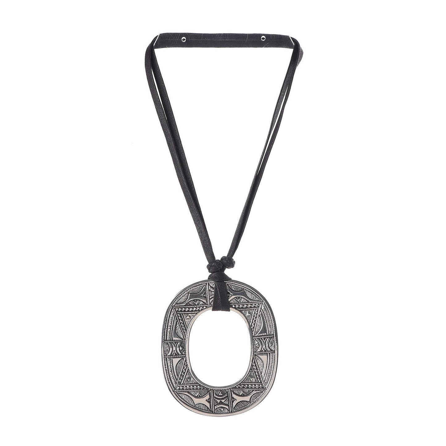 Sterling Silver Isthme Touareg Pendant Necklace