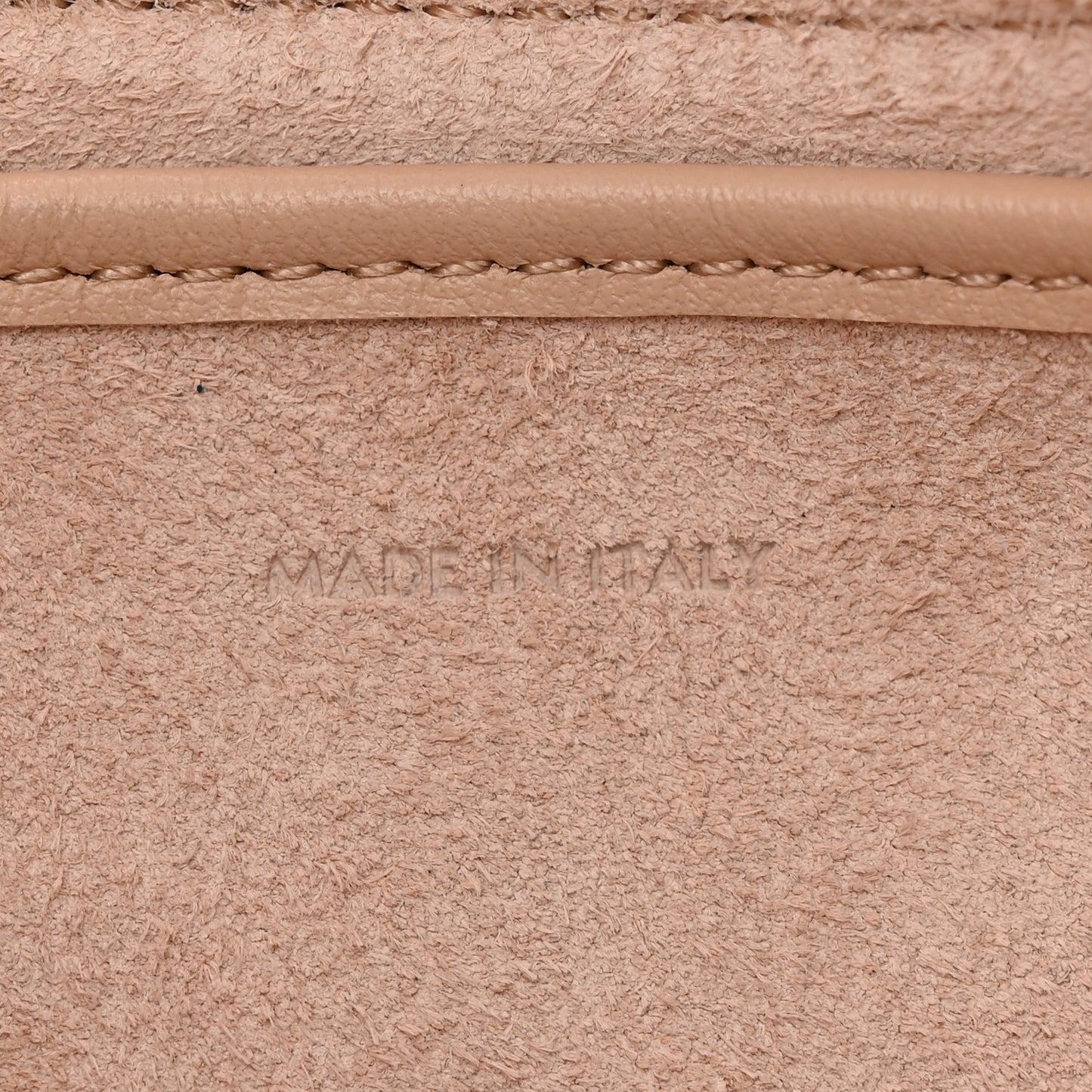 Smooth Calfskin Medium Strap Ava Triomphe Shoulder Bag Nude