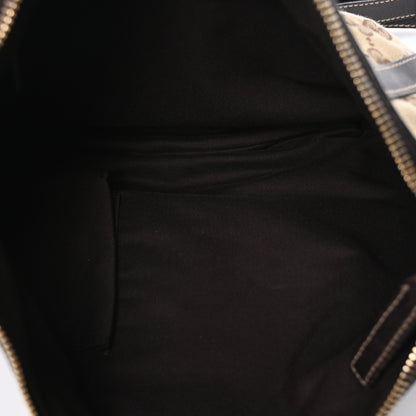 Gucci Monogram Small D Gold Ring Messenger Dark Brown 5 of 10