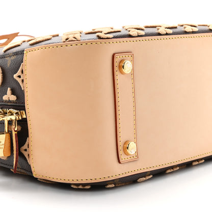 Louis Vuitton Monogram Tuffetage Deauville Cube Caramel 8 of 9