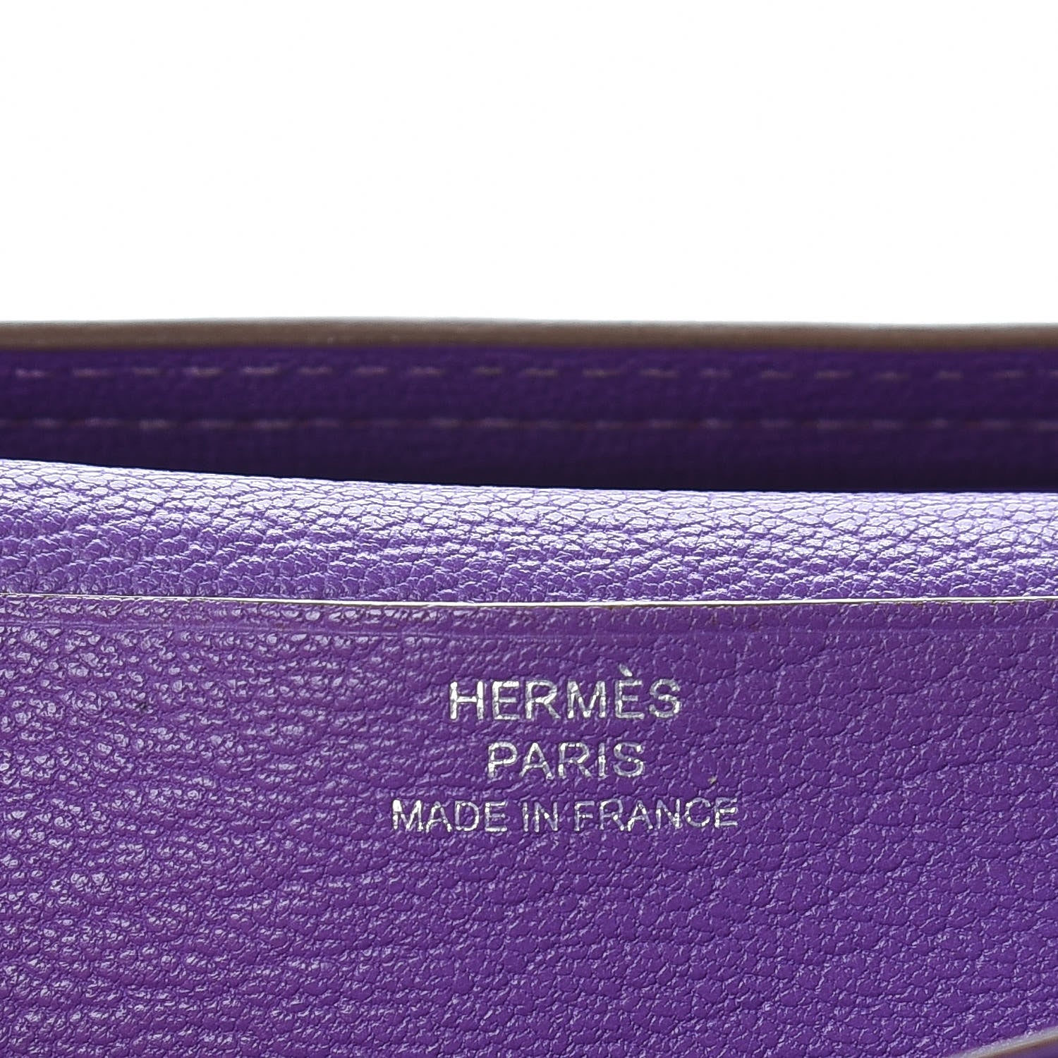 Hermes Chevre Mysore Bearn Gusset Wallet Parme 6 of 14