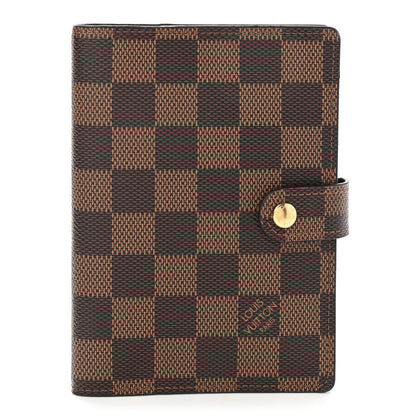 Louis Vuitton Damier Ebene Small Ring Agenda Cover 1 of 8
