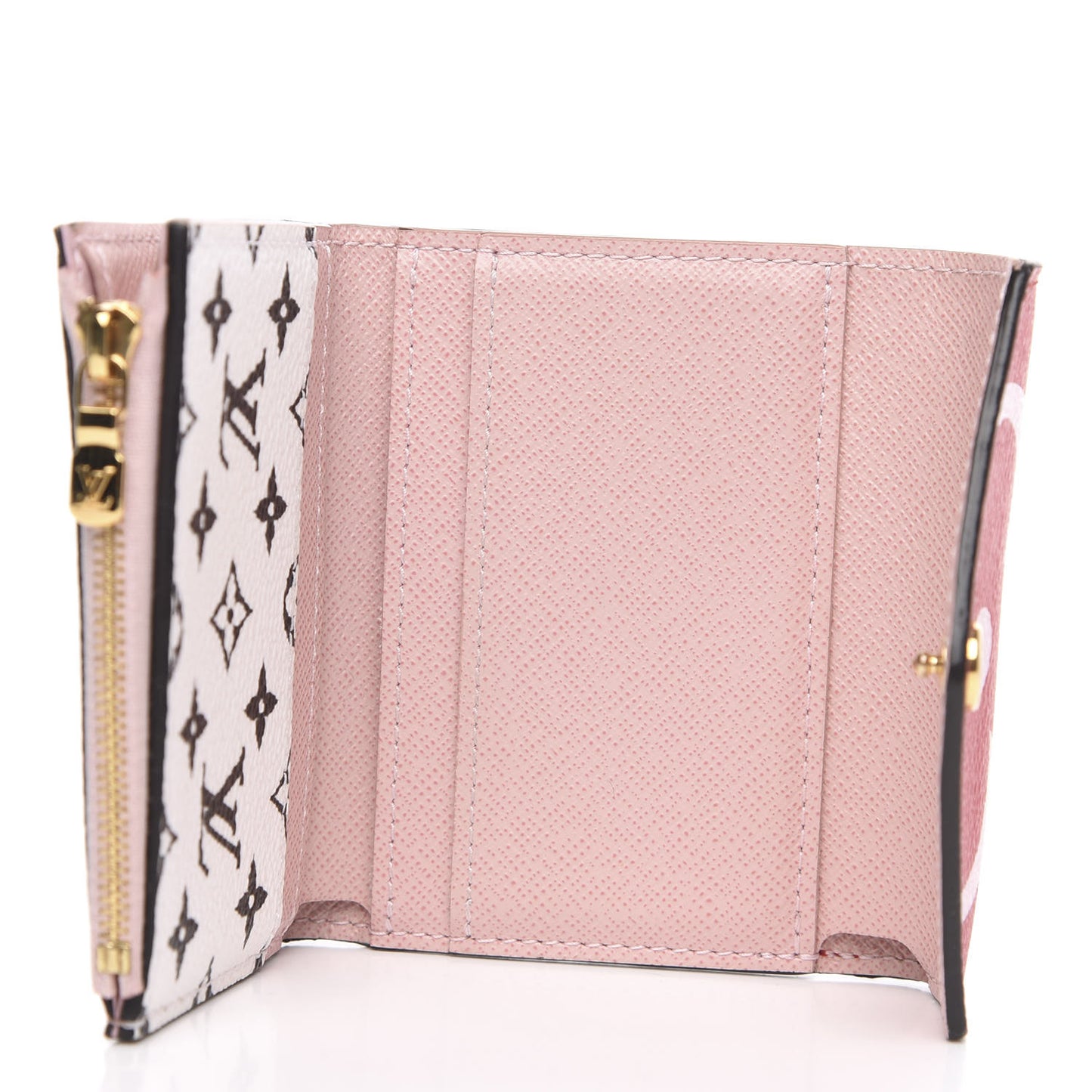 Monogram Giant Zoe Wallet Rouge Rose