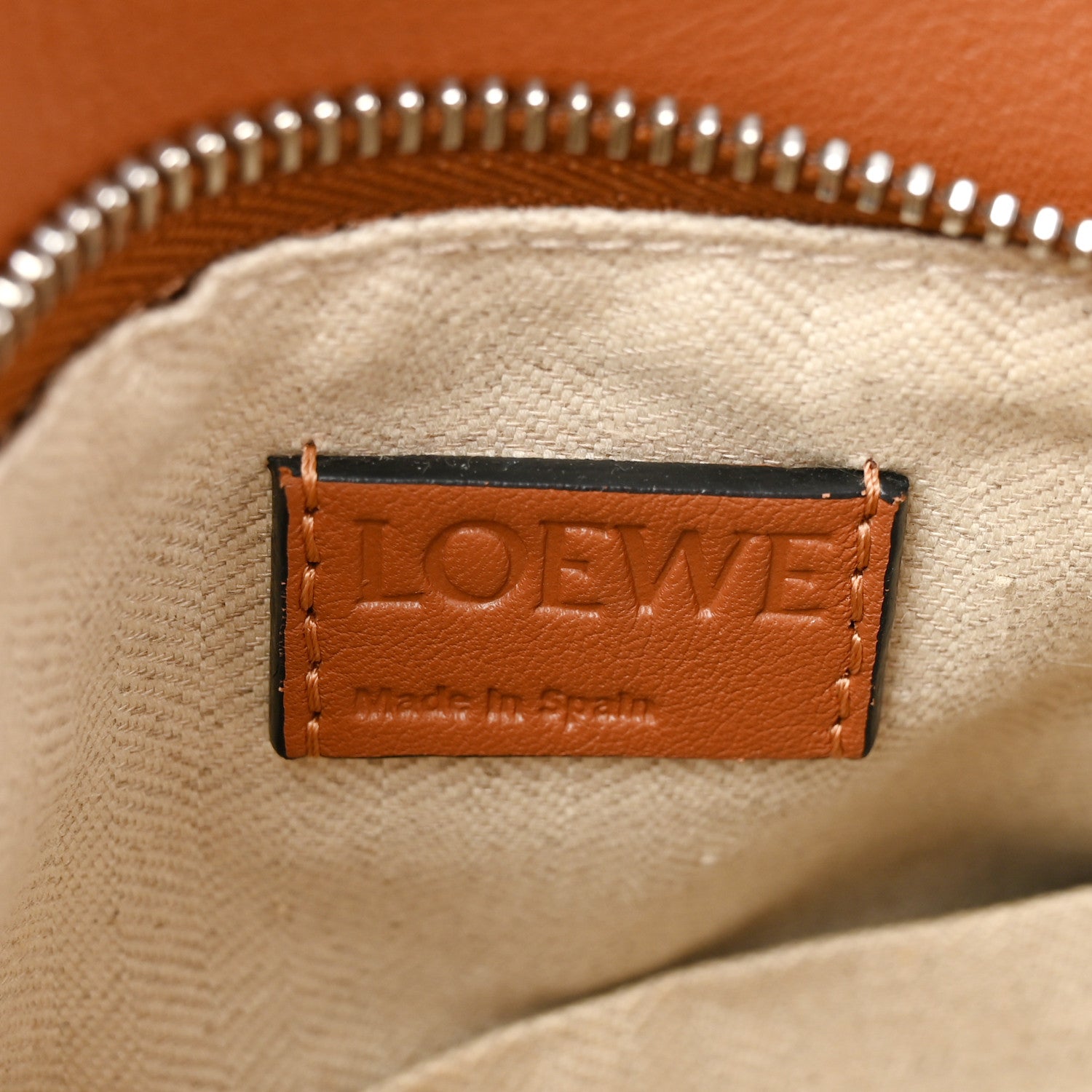Loewe Calfskin Small Puzzle Bag Tan 6 of 10