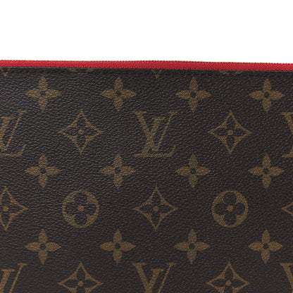 Louis Vuitton Monogram Neverfull MM GM Pochette Cherry 8 of 8