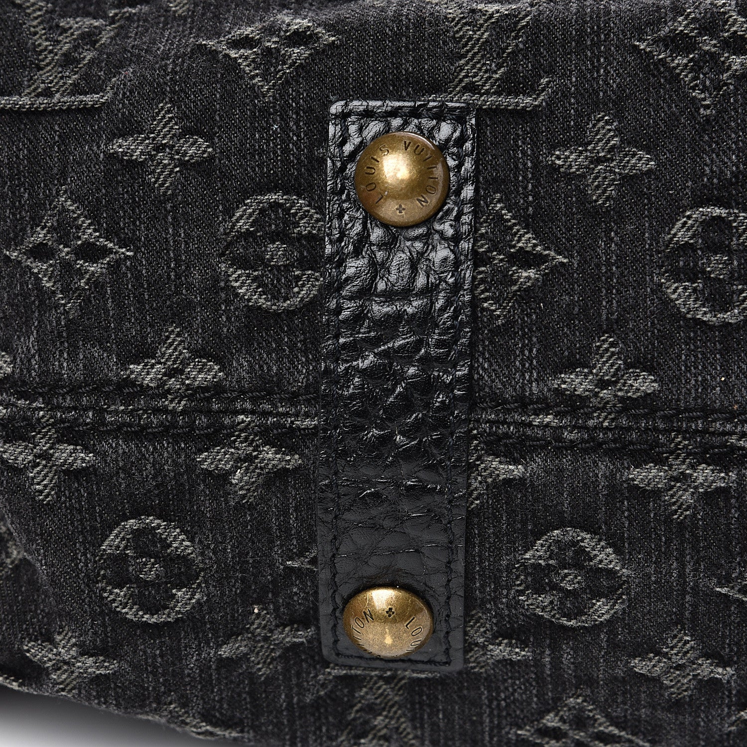 Louis Vuitton Denim Neo Cabby GM Black 8 of 10
