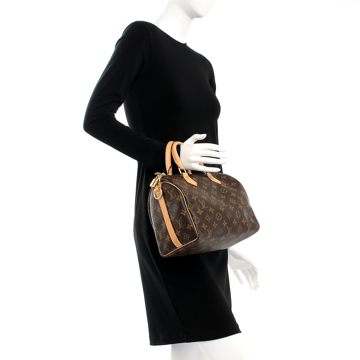 Louis Vuitton Monogram Speedy Bandouliere 25 3 of 9