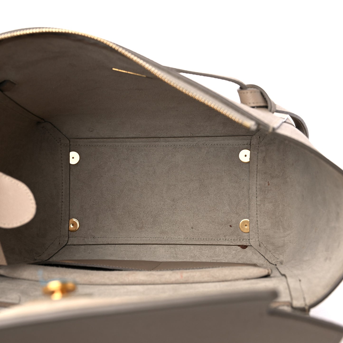 Grained Calfskin Mini Belt Bag Light Taupe