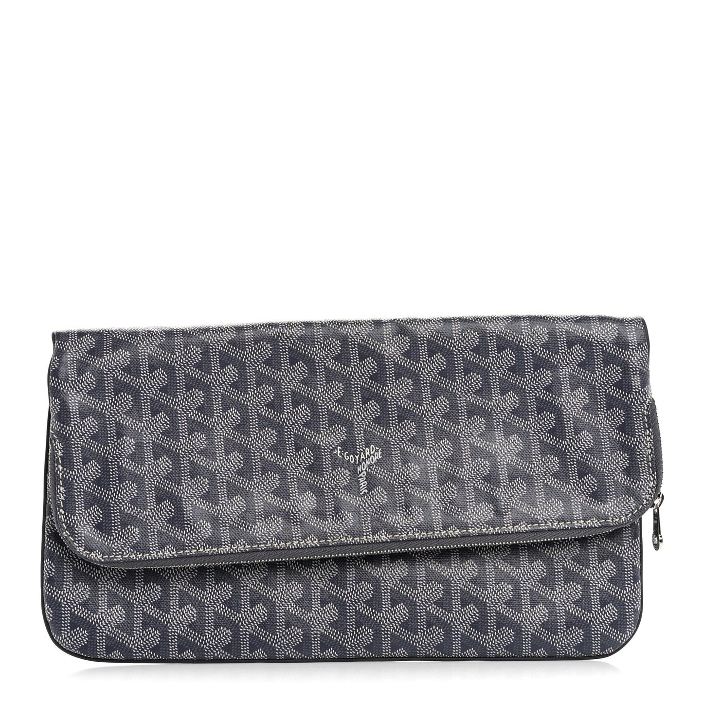 Goyardine Sainte Marie Soft Clutch Grey