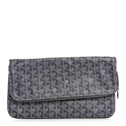 Goyard Goyardine Sainte Marie Soft Clutch Grey 1 of 11