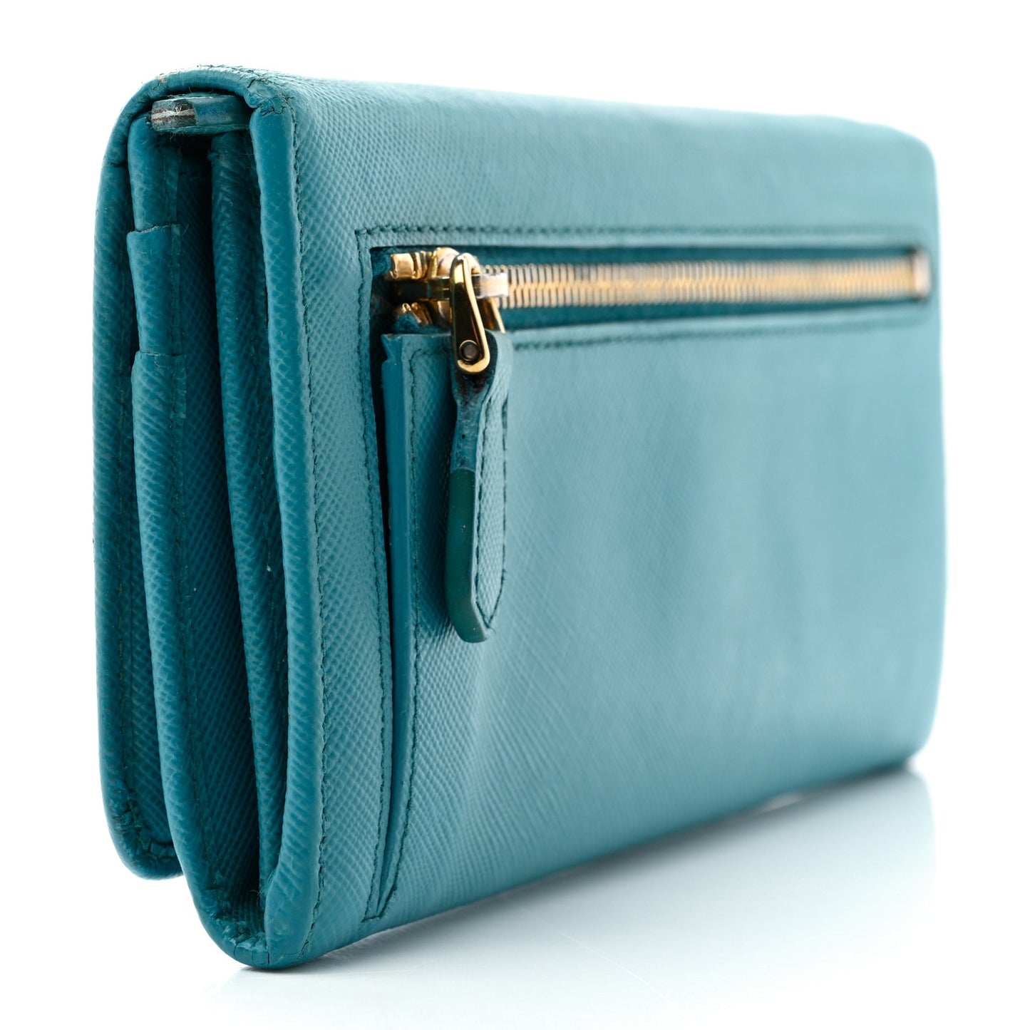 Saffiano Metal Continental Flap Wallet Pavone