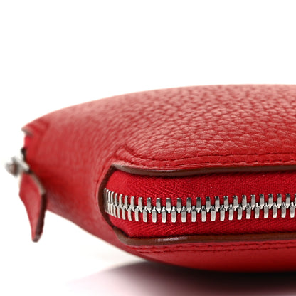 Hermes Buffle Brides de Gala Silky Pop Shopper Tote Rouge Garance 10 of 11