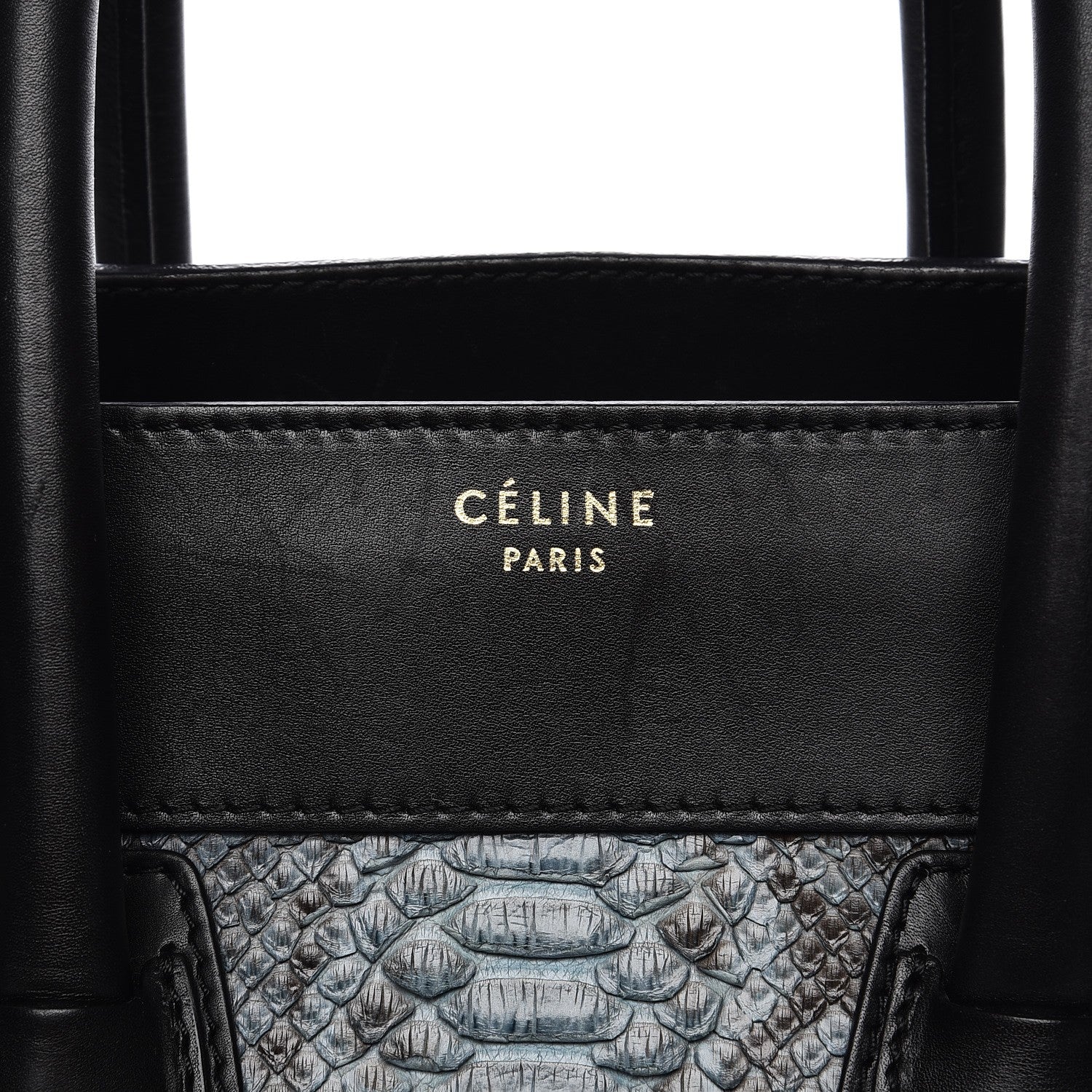 Celine Python Suede Mini Luggage 8 of 17