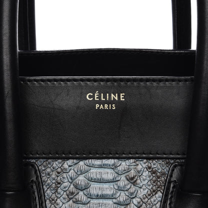 Celine Python Suede Mini Luggage 8 of 17