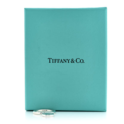 Tiffany Sterling Silver Return to Tiffany Round Charm Ring 50 5.5 5 of 5