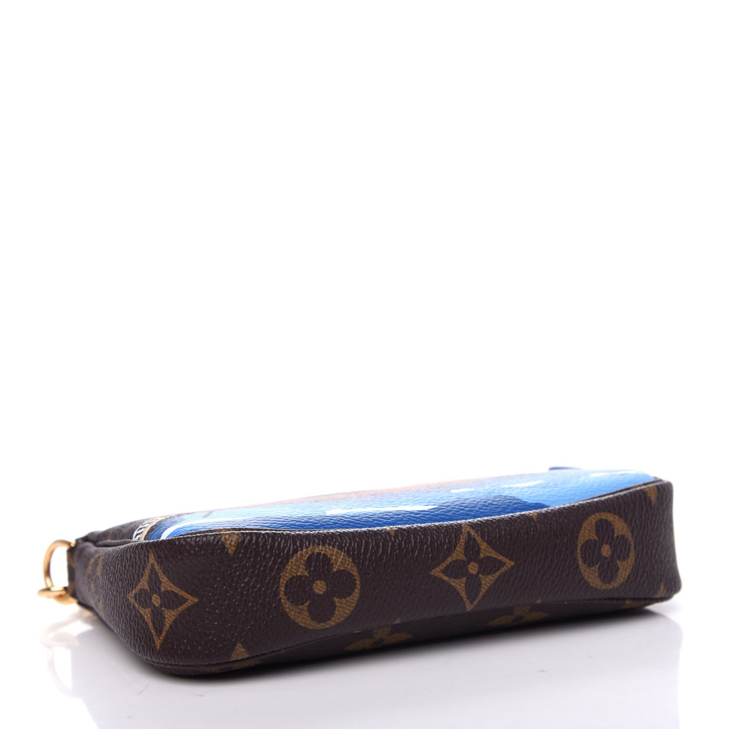 Louis Vuitton Monogram 2019 Christmas Animation Mini Venice Pochette Accessories Blue 4 of 10