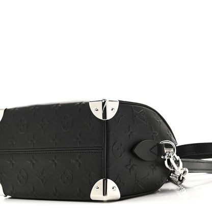 Louis Vuitton Calfskin Monogram Bold Speedy Trunk 20 9 of 10