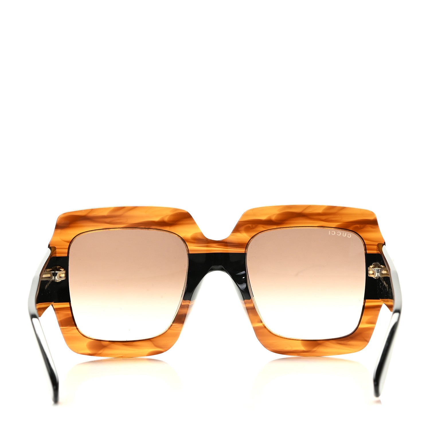 Gucci Square Frame GG0178S Sunglasses Havana 4 of 7