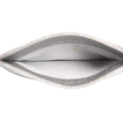 Chanel Metallic Caviar Quilted Card Holder Silver 5 of 10