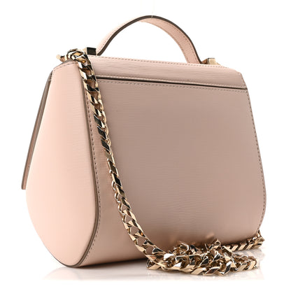 Givenchy Textured Calfskin Mini Pandora Box Chain Crossbody Bag Powder Pink 2 of 9