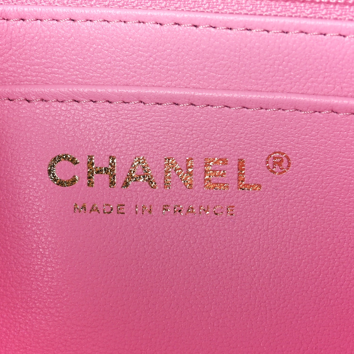 Chanel Lambskin Quilted Bi-Color Mini Top Handle Rectangular Flap Black Lilac 6 of 12