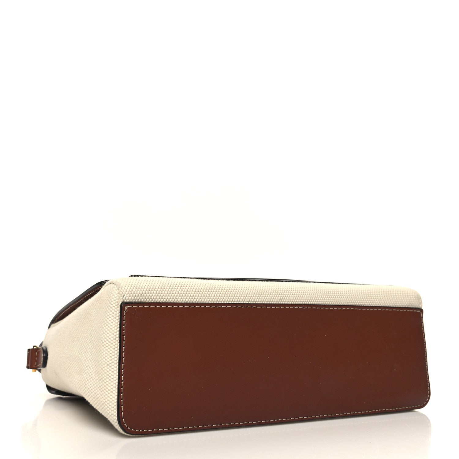 Burberry Canvas Horseferry Print Note Crossbody Bag Natural Tan 4 of 10